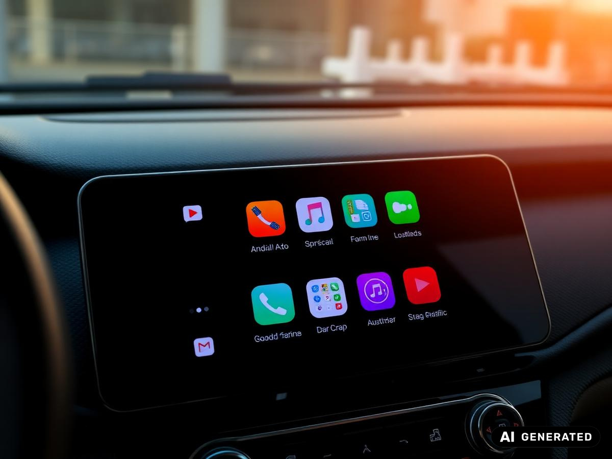 Apple CarPlay v dotykovém Android autorádiu